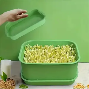 Hydroponic Seedling Kit, Soilless Cultivation Set with Germination Pots & Measuring Cup, Ideal for Home Vegetable Sprouts Growth