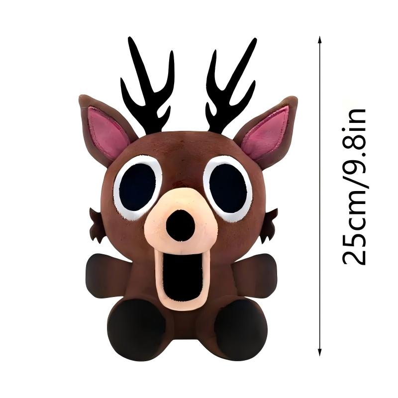 99 Nights in The Forest Plushies - 9.8" Ultra Soft Adorable Stuffed 99Nights Deer Monster Animal Toy, KawaiiAnime Game Character, Cute Gift for Kids & Fans