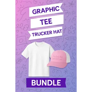 Graphic Tee + Trucker Hat Bundle