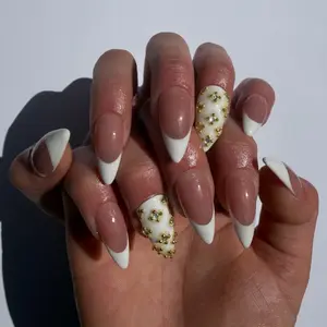Custom Press On Nails - Handcrafted, Reusable, 10 Pieces, Woman Owned