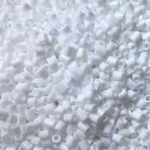 1000+Pcs Fuse Beads - 5mm Melting Beads Bulk Refill for Crafts, Ideal for Christmas Birthday Gifts, White