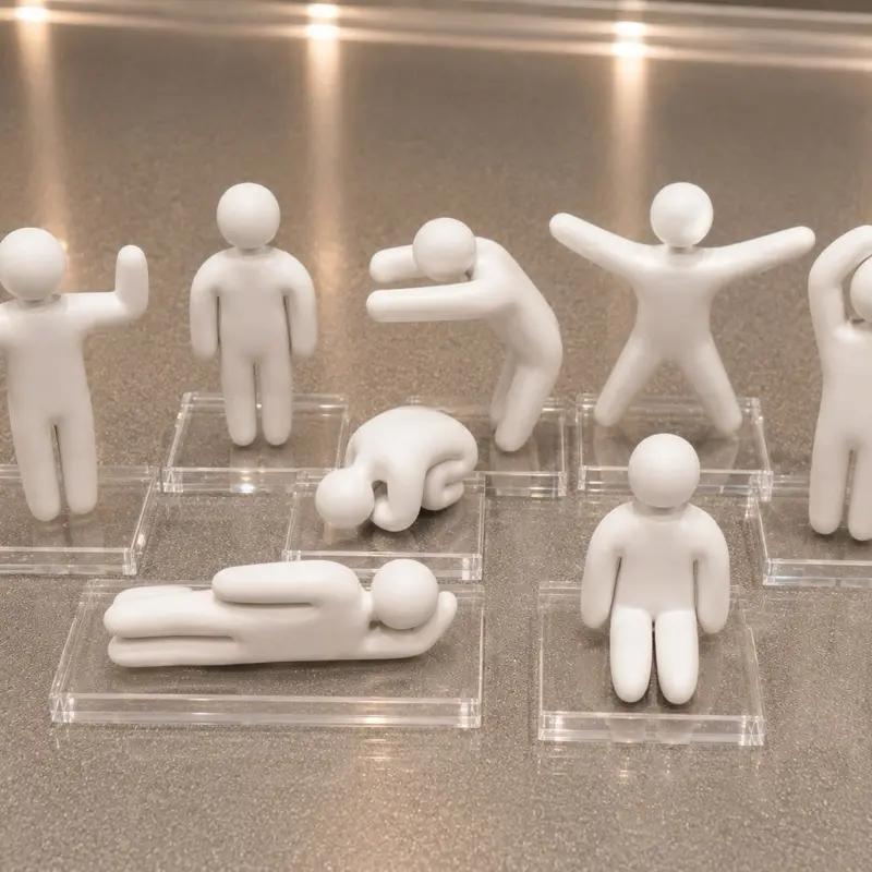 Meccha Chameleon Figures (Lounge Pose)