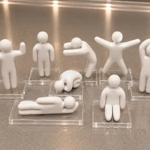 Meccha Chameleon Figures (Lounge Pose)