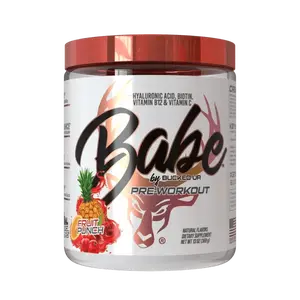 DAS Labs Bucked Up Babe Pre-Workout for Women – 30 Servings – 6g Citrulline, 2g Beta-Alanine, Hyaluronic Acid & Biotin – Boost Energy, Focus, & Performance - Fitness  Supplement