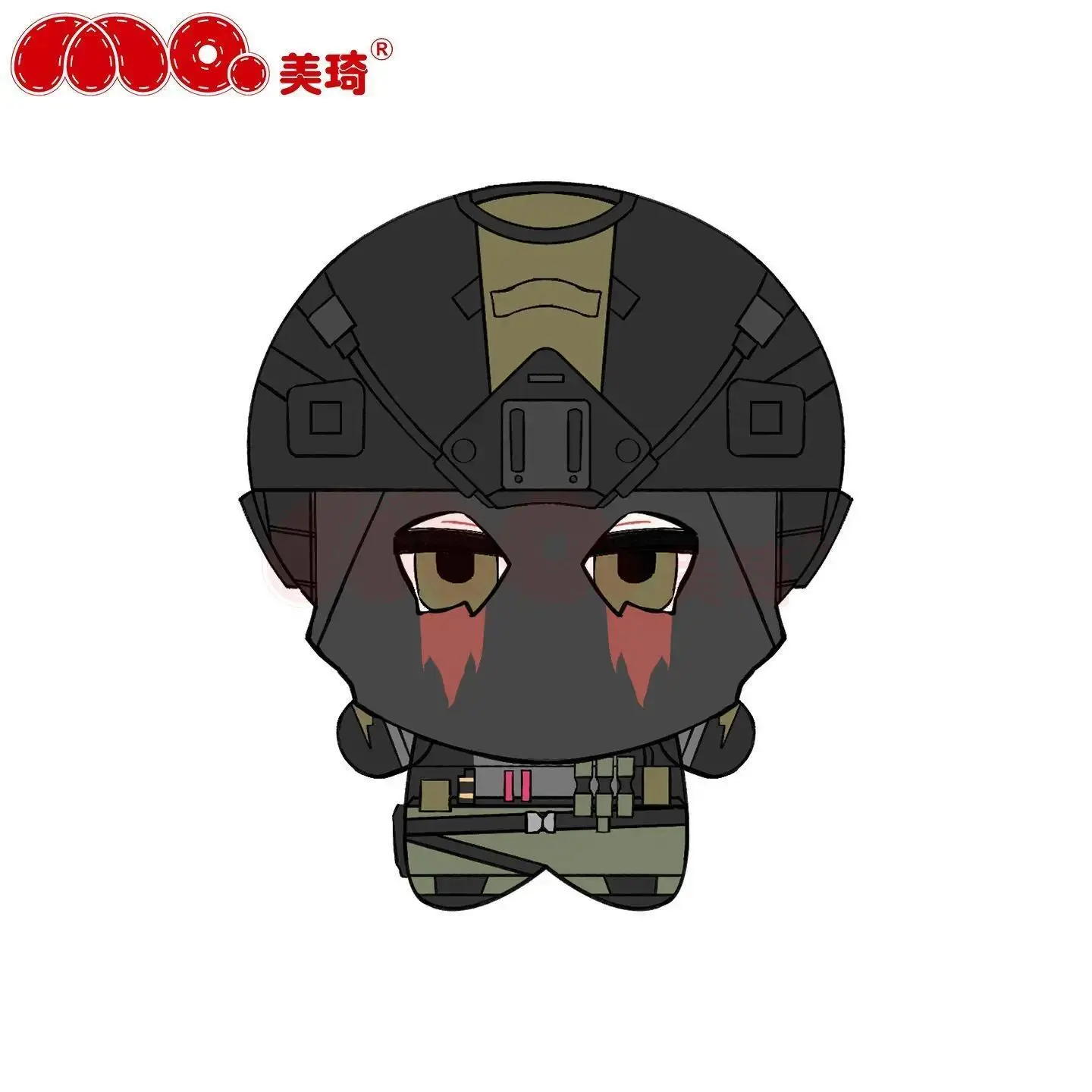 Call of Duty Mobile Keegan Konig HOT Anime Nunu Body Printed Cotton Doll Plushies 13CM Plush Doll Pendant Backpack Keychain Gift