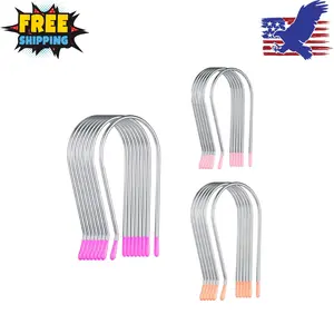 20 Pieces Assorted Hot Roller Clips Replacements, Fits Most Sized Rollers Curlers (Large, Medium, Small)