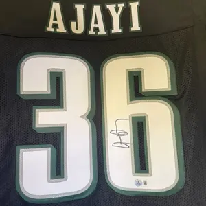 Jay Ajayi Autographed Jersey Beckett Authenticated - Officially Certified Autograph