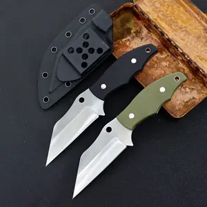 Outdoor Knife,Outdoor Straight Knife WithScabbard,Outdoor Survival,Belt-Mounted,HighQuality Steel,Reinforced Nylon Handle And PortableDesign,Survival Tool for Outdoor Daily Carry,Gifts forMen Who Love Camping Tactical Folding Stainless Electric Bicycle wi
