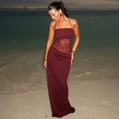 for love and lemons dakota maxi dress For Love & Lemons Amora Maxi Floral Dress Medium