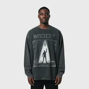Prototype – Awakening | MOD 1 Acid Wash  Oversize Long Sleeve T-Shirt Mold
