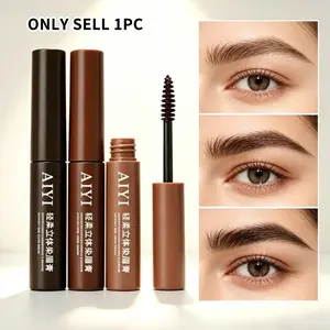 Clump-free Eyebrow Dye Cream Natural 3D Brow Sculpt Waterproof Long-lasting No Smudging Easy Application Brow Cream for All Skins Makeup