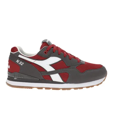 diadora Mens N.92 Lace Up Dd Comfort Sneakers Shoes Casual - Red