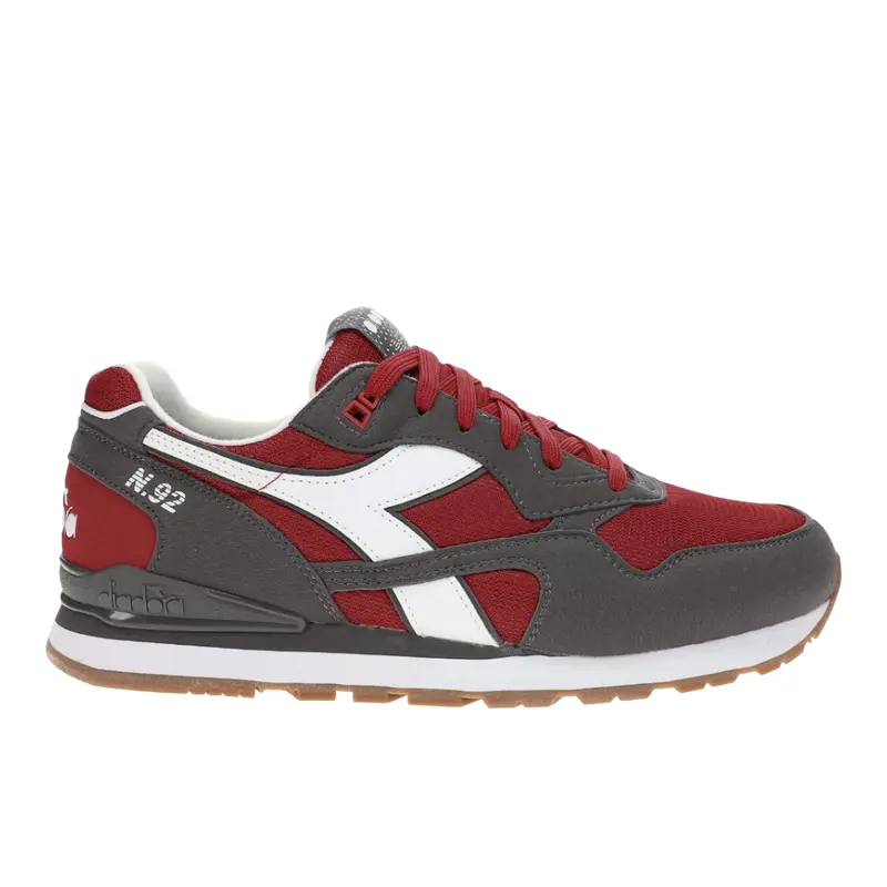 diadora Mens N.92 Lace Up Dd Comfort Sneakers Shoes Casual - Red