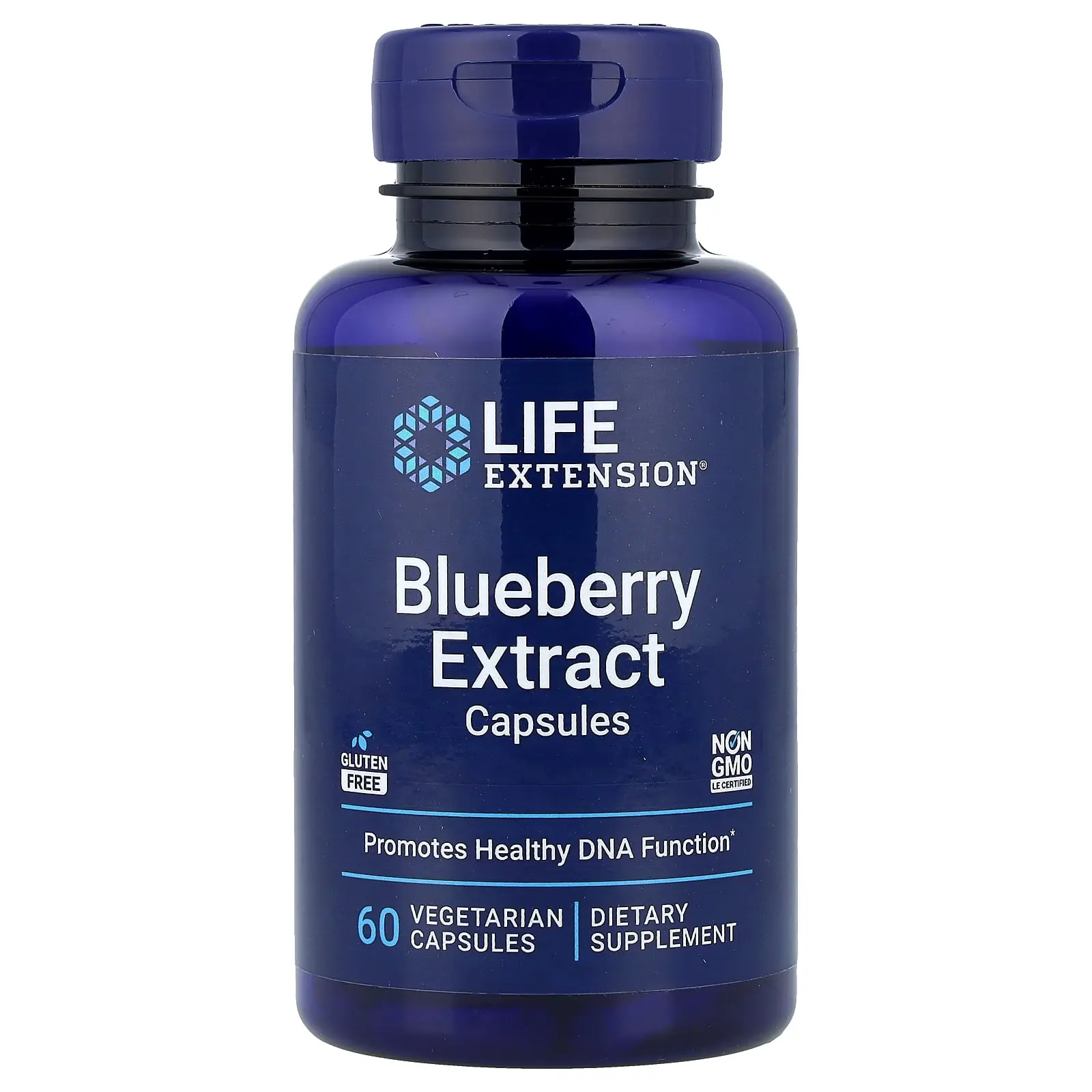 Life Extension Blueberry Extract Capsules, 60 Vegetarian Capsules
