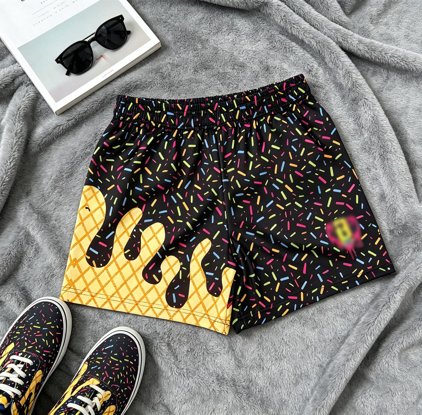 BASEBALL LIFESTYLE 101 Collection Youth Short Junior Adult Sizes Holiday Back To School Summer Gift TikTok Viral Trend Casual Daily Outfit Unisex Teens Breathable Athletic Shorts Trendy Aesthetic High Street Fashion Summer Drip