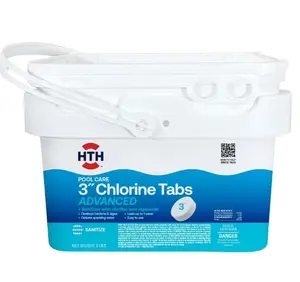 3-inch Pool Care Tablets — 5 lb — For Routine Pool Maintenance
