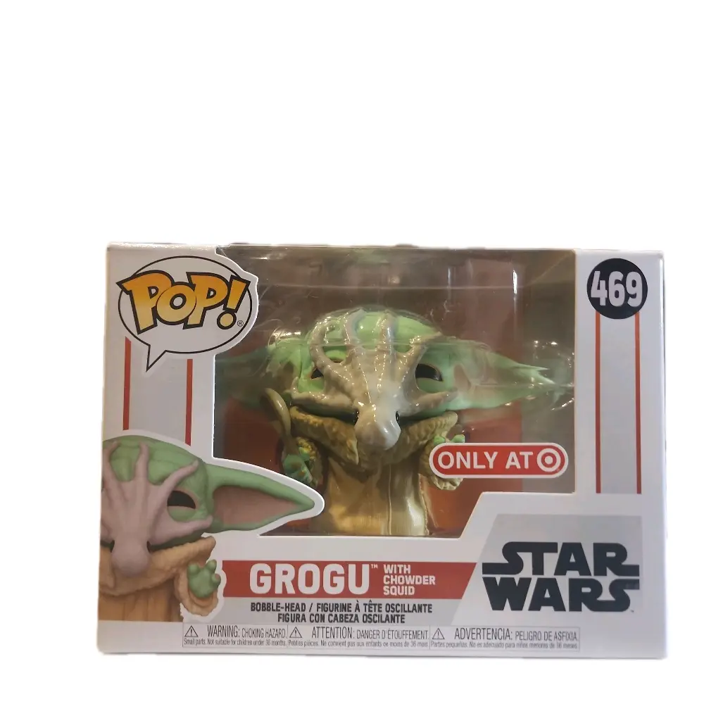 Funko Pop Star Wars Grogu with Chowder Squid #469 Target Exclusive