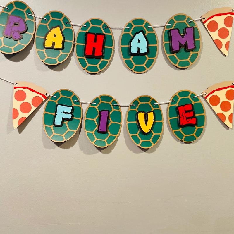 Cowabunga Ninja Turtles Banner