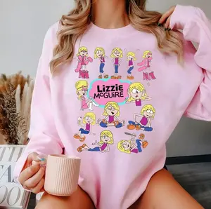 Retro 90s Lizzie McGuire This Is What Dreams Are Made Of Sweatshirt,  Womenswear Menswear Cotton Fabric Fit