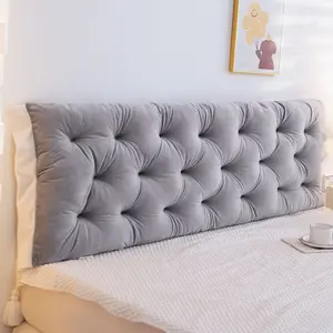 Versatile Bedside Pillow, Ergonomic Waist Support Cushion, All-Season Comfortable Home Accessory, Available in Three Colors