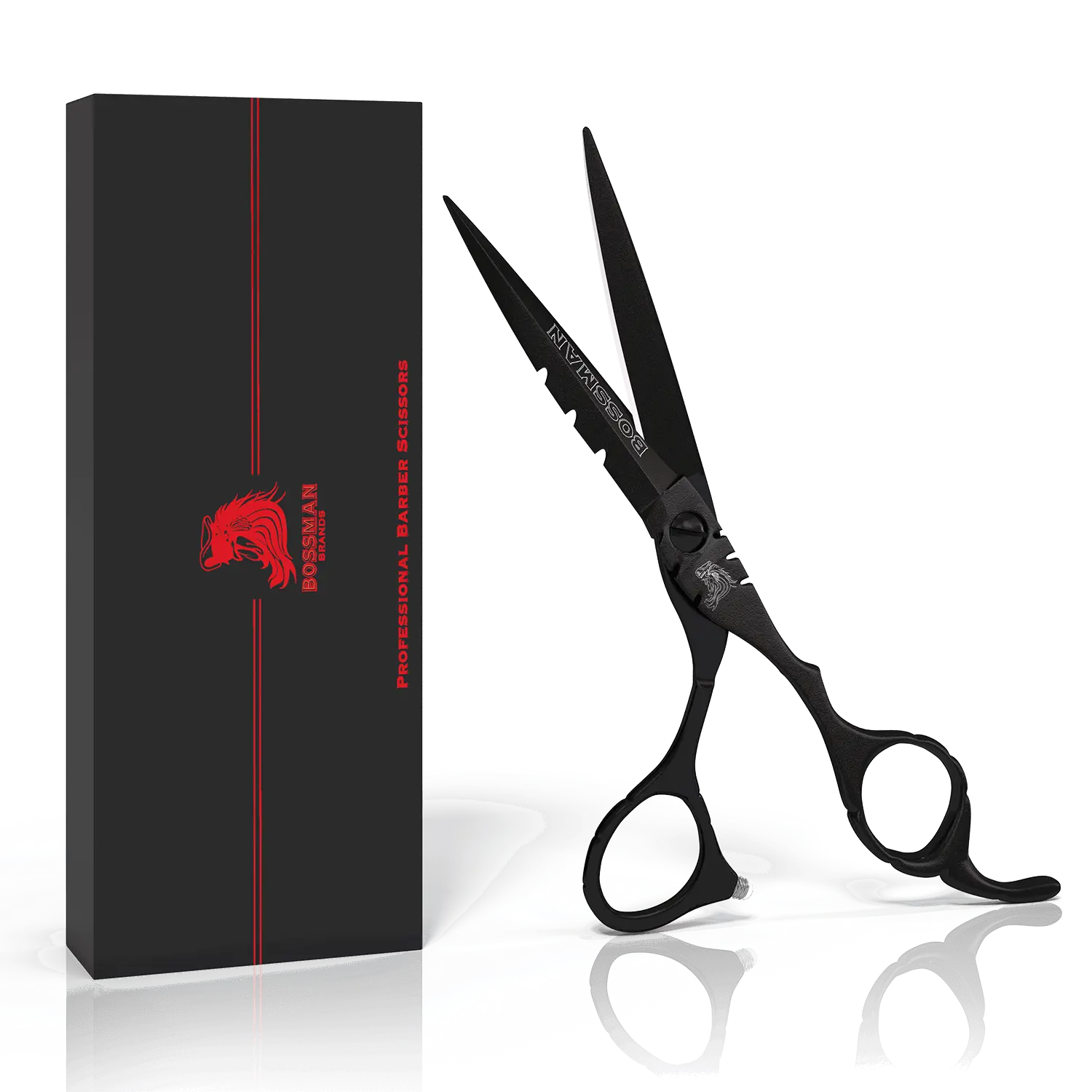 Bossman Professional Barber Scissors | Hairdressing Scissors / Hair Cutting Scissors for Barbers and Hairdressers