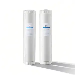 VEVOR Deionized Filter for Spotless Car Wash System, 2x 4L Mixed-Bed DI Resin Filter Replacement - Compatible with PRS-207SLXC, PRS-TCXC, PRS-TCXC-PT, PRS-207XCGB Deionized Water System