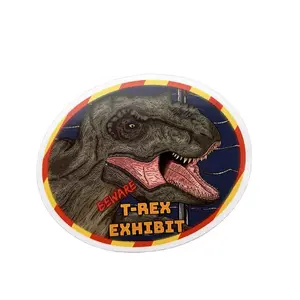 T-Rex Exhibit 3 Inch Sticker