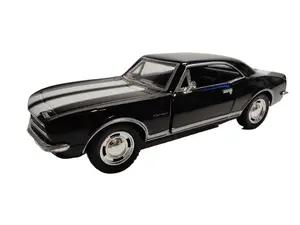 KINSMART 1967 Chevrolet Camaro 28 1:37 Scale Diecast Model Car Realistic Design with Pull Back Action & Openable Doors Officially Licensed
