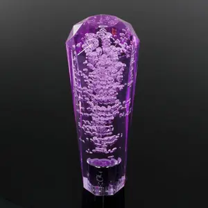 JDM 150mm Manual MT Diamond Crystal Bubble Drift Shift Knob Universal