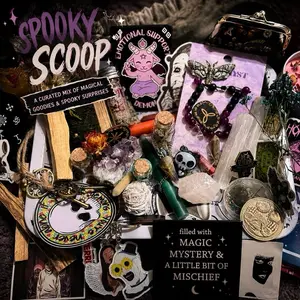 Ashes & Antics Spooky Scoop Mystery Pack – Horror, Witchy & Self-Care Surprises