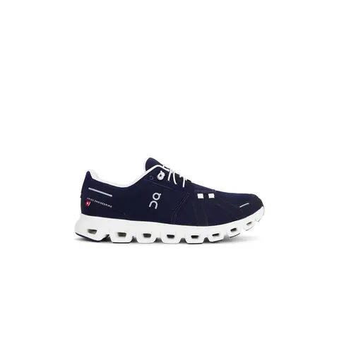 On Cloud 6 Sneaker in Midnight & White