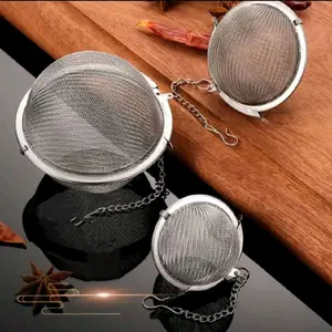 Stainless Steel Tea Ball Infuser - Portable Design for Herbal Tea - Ideal for Drinkware and Tea Brewing - Bottled, Water Bottles, Mug, Tumbler, Flasks