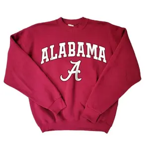 Alabama Sweatshirt, Alabama university Sweatshirt, college Sweatshirt Classic Unisex Tops Cotton Fabric Fit