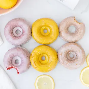 Southern Roots Vegan Bakery Half Dozen Vegan Assorted Cake Donuts