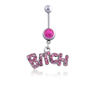B!TCH BELLY BUTTON RING (R2S)