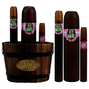 Cuba Jungle Snake by Cuba for Women - 3 Pc Gift Set 3.3oz EDP Spray, 1.17oz EDP Spray, 0.5oz EDP Spray Cuba Jungle Snake by Cuba for Women - 3 Pc Gift Set 3.3oz EDP Spray, 1.17oz EDP Spray, 0.5oz EDP Spray