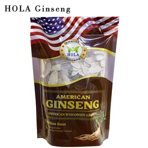 American Ginseng Slices-8 oz Pack Wisconsin Ginseng Slices-Authentic American Ginseng-Non-GMO, Gluten Free Ginseng Root Slices-Use this Herbal Supplement in Soup, Tea, Congee