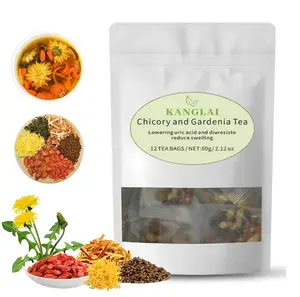 ChicoryAndGardeniaTeaBodyTreatment-Natural Herbal FormulaforAromatherapy and Skin Carein Vegan Packaging-B Beverage Organic Tea Blend Detox Tea Blend