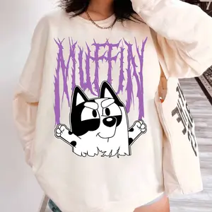 Blue Muffin Kids Shirt, Family Matching Shirt, Blue Birthday T-shirt