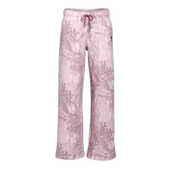 Bass Pro Shops Balloon Pink Camo Sweatpants, Women's Pink Camouflage Lounge Pants, Graphic Casual Joggers, Cozy Streetwear Sweatpants