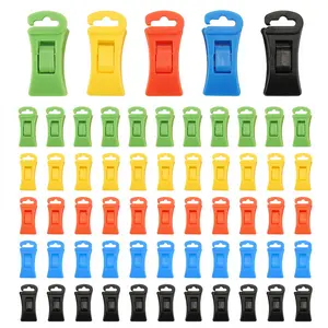60 Sock Clips for Washing Machine and Dryer, Sock Clips with Hooks,Sock Holder Washing Machine, Directly Into the Drawer
