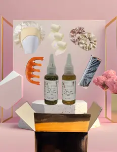 Unique Creations “MILD CHILD”BUNDLE BOX Haircare Avocado Moisture Blend Grape Oil Comfort natural hair Gentle