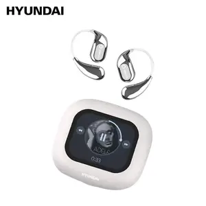 HYUNDAI HY Q18 Pro Electronic Earbud Bluetooth Headset with 2025 Bluetooth 6.0 for Faster, Stable Connection & Low Power Use, Full‑Color Touch Screen, Audio Wireless Headphones for Music & Phone Calls