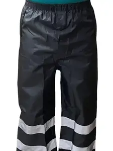 Safety Rain-Pants, Rain-Wear Pants Black