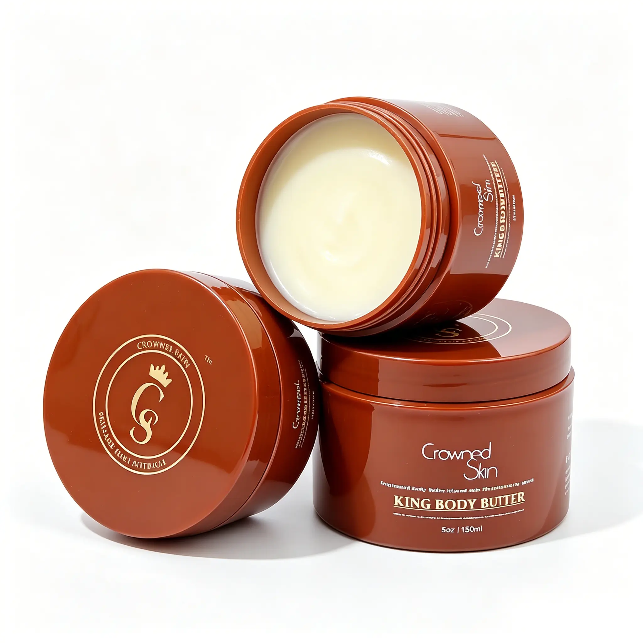Crowned Skin King Cologne Body Butter Deep Hydration & 24H Moisture 150ml | Luxury Skincare Must-Have for Glowing, Soft Skin | Perfect for Your Body Care & Self-Care Routine