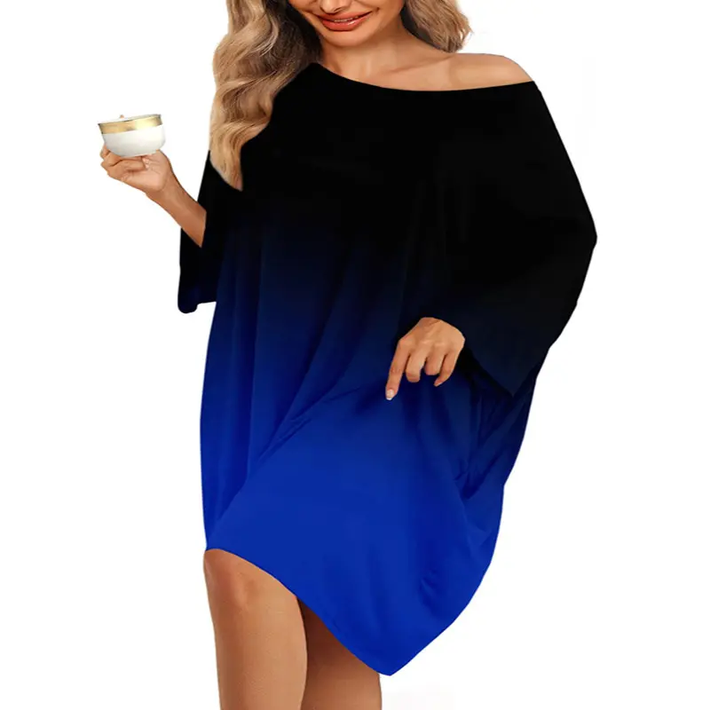 Gradient Black Royal Blue