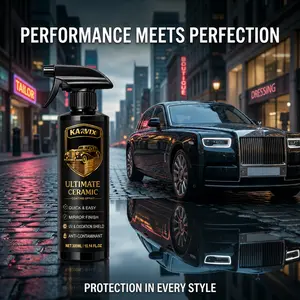 High Gloss Car Coating Spray Quick Shine Effect 300 ml Auto Polish Coating Agent With Dustproof and Glazing Effects Long-Lasting Car Showroom gloss that Lasts Car Gifts