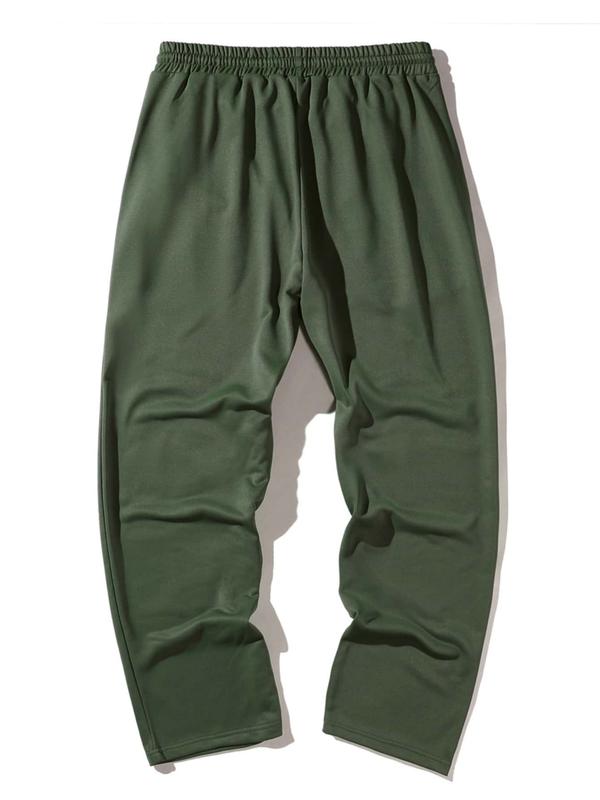 Men's Casual Loose-Fit Drawstring Pants, All-Season Wide-Leg Sweatpants with Nun Print, Comfortable Long Trousers for Everyday Wear, Casual Streetwear Pants