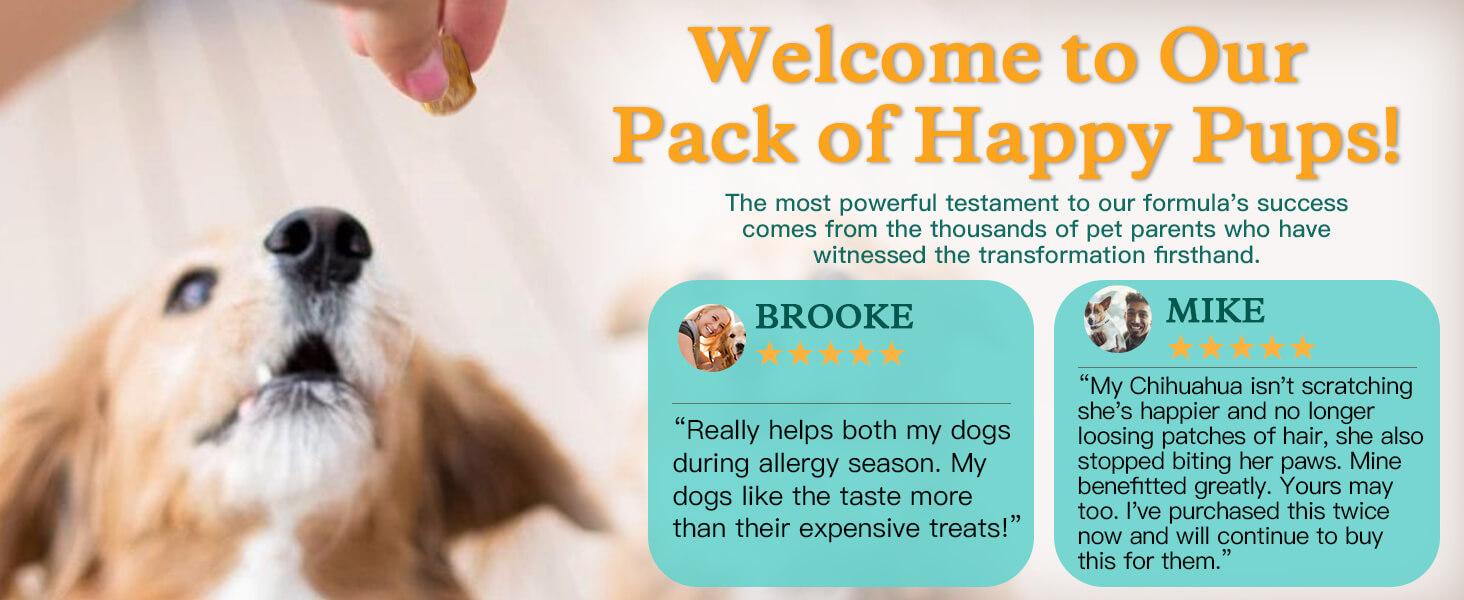 NATURE TARGET Dog Allergy Relief Freeze Dried Chews, with Probiotics, Colostrum for Immune Health, Anti Itch & Seasonal Allergies & Scratching, Omega 3 for Skin & Coat Health, Pawlicking, Hot Spots NATURE TARGET Dog Allergy Relief Freeze Dried Chews, with Probiotics, Colostrum for Immune Health, Anti Itch & Seasonal Allergies & Scratching, Omega 3 for Skin & Coat Health, Pawlicking, Hot Spots