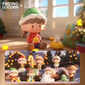 [FINDING UNICORN] 【Live Unboxing】Have a Christmas Series Cute Figures Desktop Ornament Collectible Toys Birthday Gifts HQ4UCWZLEE